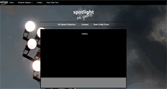 Desktop Screenshot of myspotlightsports.com